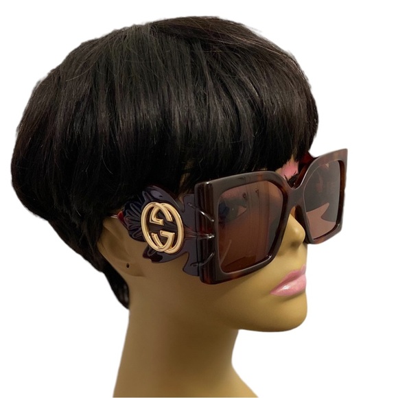GUCCI 56mm oversized Square Sunglasses - Picture 1 of 12